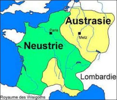 Quelle était la capitale de la Neustrie ?