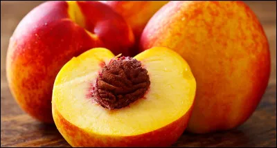 Ce fruit est une nectarine.