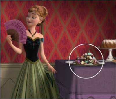 Quand Anna chante « Le renouveau » elle mange les bonbons issus de quel film d'animation ?