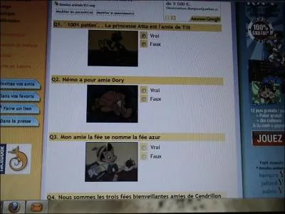 Les quizz (en gnral ) sont des jeux de. .