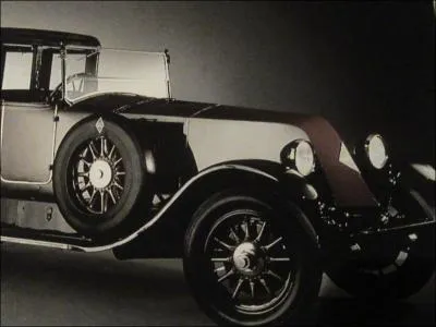 La Renault 40 HP ( la voiture des prsidents ) date de. .