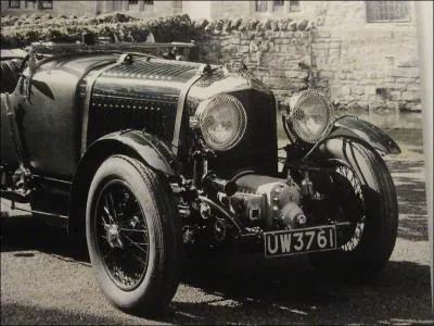 La Bentley 6. 5-litre Speed Six ( belle comme un camion ) date de. .