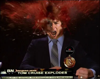 D'après les dires, n'engageant qu'eux-mêmes, de ses propres adeptes, l'Église de Scientologie serait un véritable ________ de culture.
À ses débuts, dyslexique, Tom Cruise, ne sachant ni lire ni écrire et n'étant donc, par la force des choses, pas un _____ de science, se pensait lui-même idiot.
Un peu à côté de la ______ et en ayant sa ______, il décida alors de rejoindre les rangs de la secte très controversée.
Ainsi soit-il. Chacun sa croix, chacun son chemin...