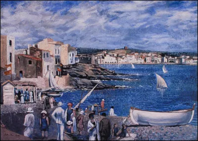 Qui a représenté ce paysage ?