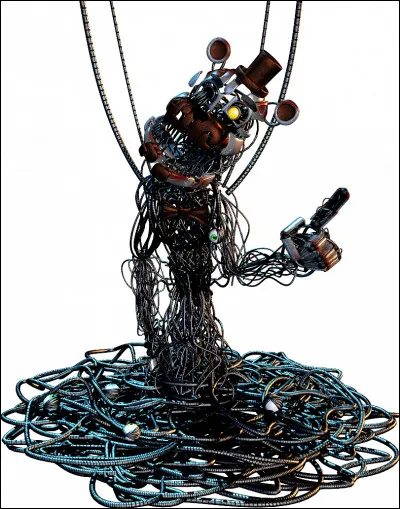 De combien danimatroniques est composé Molten Freddy ?