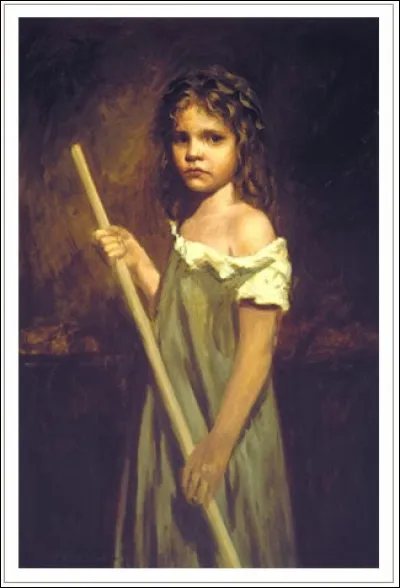 Chez les Thénardier', qui leur sert de petite "boniche" ?