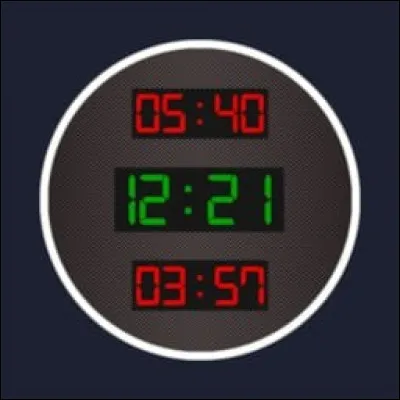 Il est 17h15, ou il est...