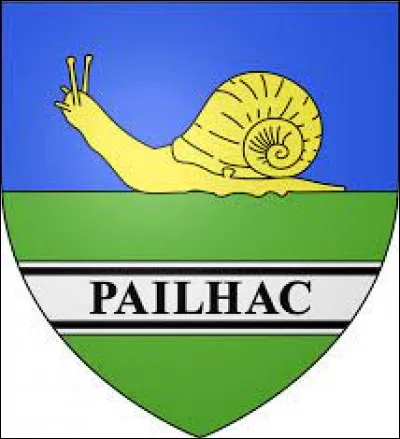 Voici le blason de Pailhac. Petit village Bigourdan de 71 habitants, il se situe en région ...