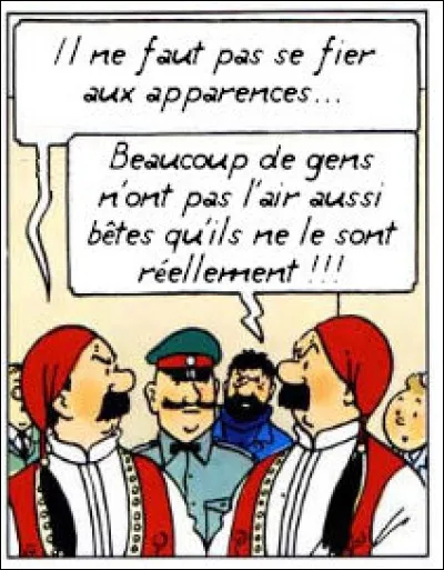 Les Dupondt, eux, s'inspire d'un authentique dandy ! Lequel ?