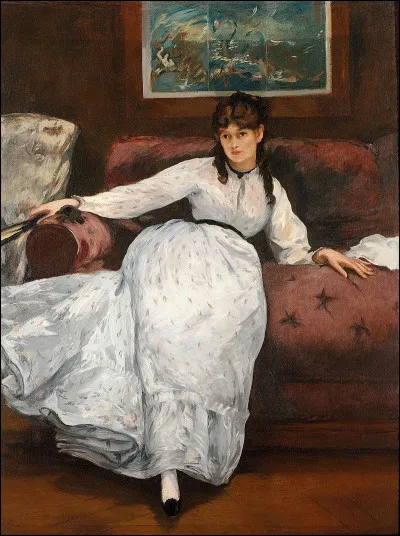 Qui a peint, en 1871, "le repos, Berthe Morisot" ?
