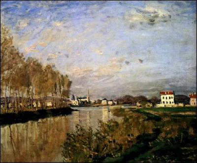 Qui a peint, en 1873, "la Seine à Argenteuil" ?