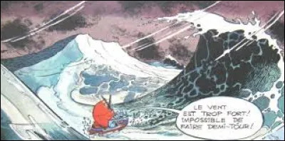 Dans "La Grande Traversée", Astérix et Obélix sont emportés , sur leur bateau, loin de la Gaule. Mais que faisaient-ils sur ce bateau ?