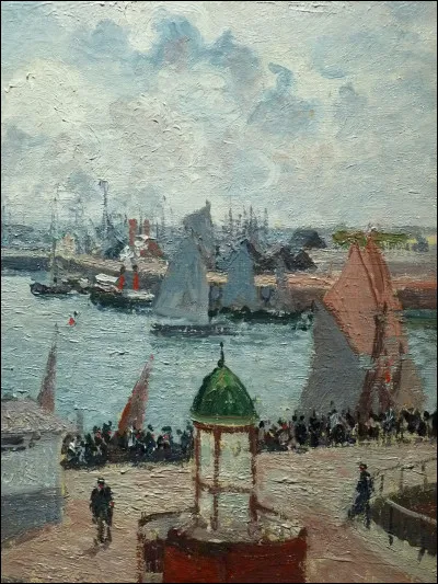 Qui a peint "L'Anse des pilotes, Le Havre" ?