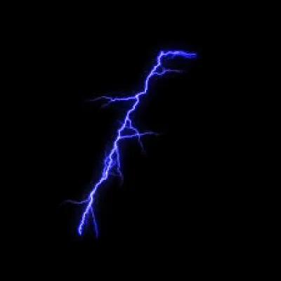 Lors d'un orage, dans quel cas peut-on voir des éclairs bleus ?