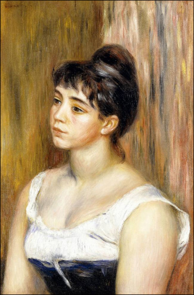 On termine avec une toile de Renoir, mettant en valeur la mère de Maurice Utrillo :