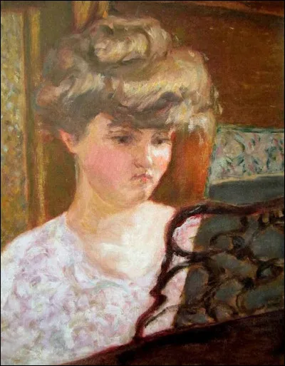 Voici un portrait fait par Pierre Bonnard. Qui représente-t-il ?