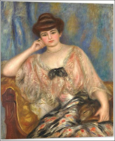 Qui est représentée sur ce tableau par Auguste Renoir ?