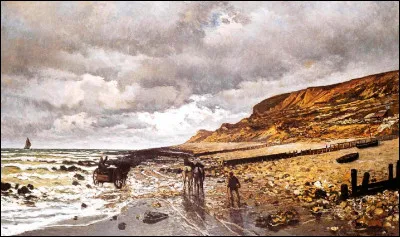 Qui a représenté "La Pointe de la Hève à marée basse" ?