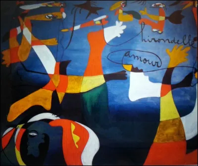 L'œuvre "Hirondelle Amour" a été réalisée en 1933. Par quel grand artiste a-t-elle été réalisée ?