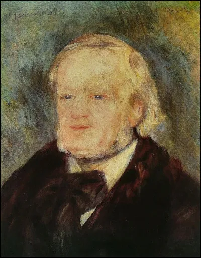 De qui est ce portrait de Richard Wagner (1882) ?