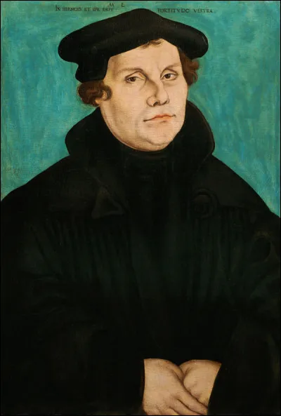 Qui a réalisé, vers 1530, ce portrait de Martin Luther ?