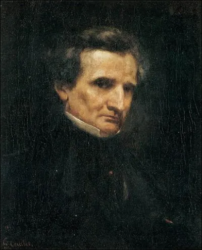 Qui est l'auteur de ce portrait d'Hector Berlioz en 1850 ?