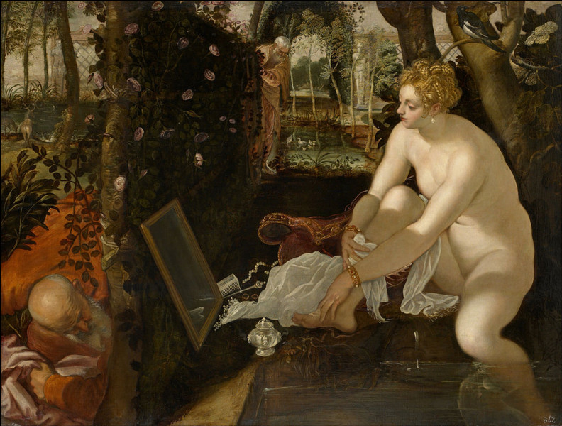 Il est l'auteur de "Suzanne et les Vieillards", peint en 1557.