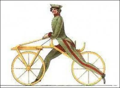 Histoire : 
Ancêtre de notre vélo, la draisienne se conduisait quand son conducteur poussait le sol avec ses pieds, comme on le fait actuellement avec une trottinette. Elle pesait entre 17,3 kg et 23 kg, et fut inventée en 1817 par un baron badois, Karl von Drais, d'où son nom. Ce dernier établit un premier record le 12 juin 1817. Quelle distance parcourut-il en 1 heure ?