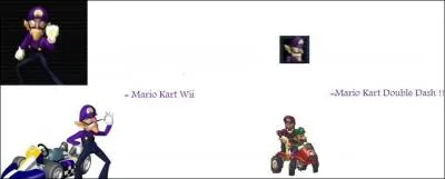 Quelle est sa corpulence (lger, moyen, lourd) dans Mario Kart Double Dash et dans Mario Kart Wii ? (cliquez sur l'image si vous voulez avoir un agrandis ! )