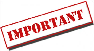 Pour toi, le plus important c'est...