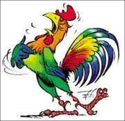 Quel est le nom du coq du village gaulois ?