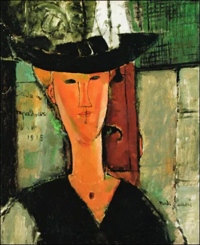 Qui Modigliani a-t-il repr&eacute;sent&eacute; sur cette toile ?