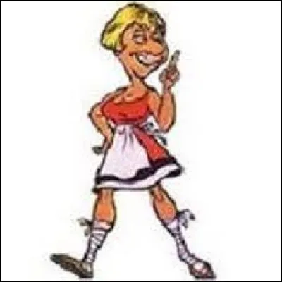 Dans quel album trouve-t-on ce personnage, caricature d'Annie Cordy ?