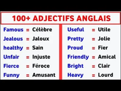 Quel adjectif te correspond le mieux ?