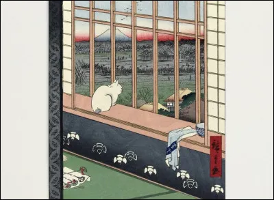 Quel pays est représenté derrière la fenêtre ?