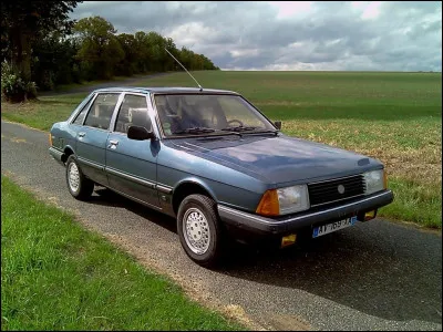 Petite d&eacute;dicace &agrave; tous les fran&ccedil;ais et fran&ccedil;aises qui ont connu les ann&eacute;es 1980. Quelle est cette berline trois volumes qui a discr&egrave;tement &eacute;cum&eacute; les routes de l'hexagone ?