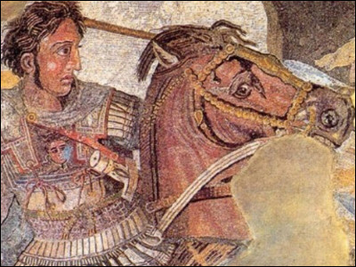 Selon la mythologie grecque, pourquoi Bucéphale, cheval finalement apprivoisé par le roi Alexandre le Grand, était-il indomptable ?