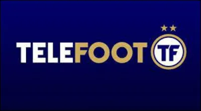 En quelle année l'émission "Téléfoot" diffusée sur la chaîne TF1 est-elle apparue ?