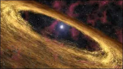 En astronomie, qu'est-ce qu'un un disque circumstellaire ?