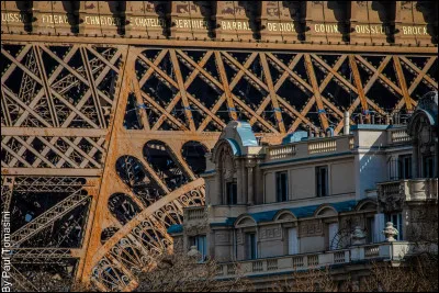 Et pour cl&ocirc;turer ce quiz, un regard vers la Tour Eiffel. Cette couronne de noms de savants r&eacute;pertori&eacute;s sur le bandeau de son 1er &eacute;tage est &agrave; l'initiative de Gustave Eiffel qui a tenu &agrave; c&eacute;l&eacute;brer la puissance de l'esprit humain et celle des technologies de l'&eacute;poque. Combien de noms sont immortalis&eacute;s sur ce panth&eacute;on scientifique ?
