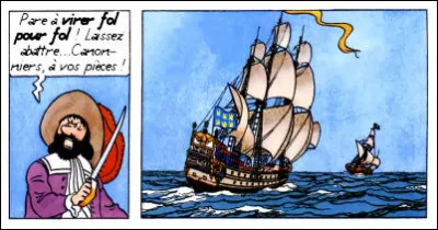 V comme... "Virer [... ?...]" > Dans "Le Secret de la Licorne", le chevalier de Hadoque emploie une expression toujours en cours de nos jours. N'est-ce pas ?