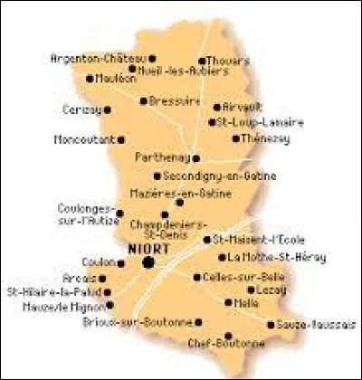 Le département des Deux-Sèvres se situe en Nouvelle-Aquitaine.