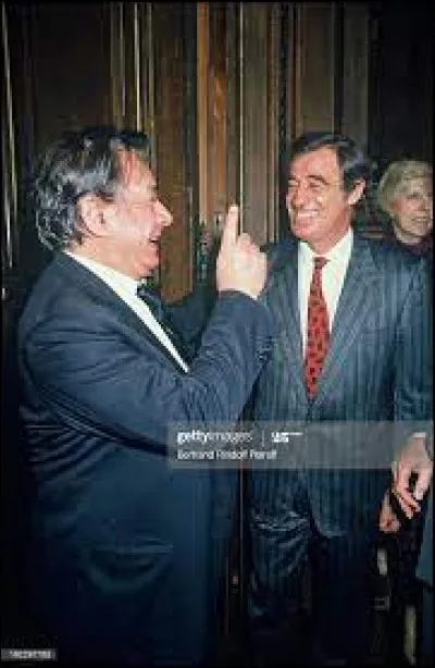 Jean-Paul Belmondo et Michel Galabru jouent ensemble dans "Le Cerveau".