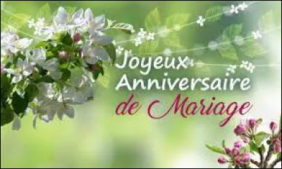 Henri et Nadine fêtent leurs noces d'or. Cela signifie qu'ils sont mariés depuis 50 ans.