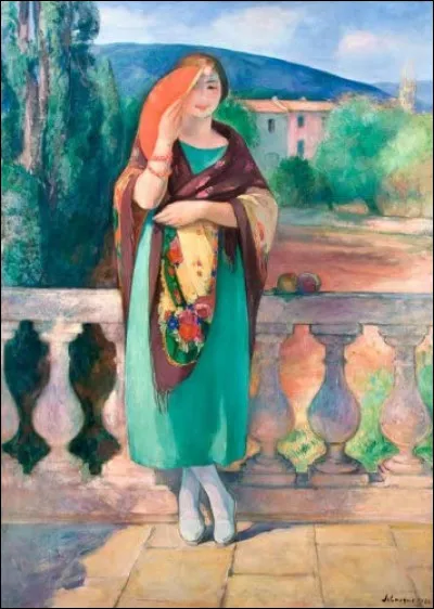 Qui a réalisé le tableau "Nono au châle" ?