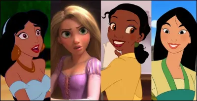 Comment s'appelle la première princesse sur cette image ?