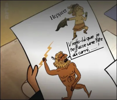 Il enfanta d'autres divinités, notamment avec la Pléiade Maïa, dont l'un fera une belle carrière dans les transports ! Qui donc ?