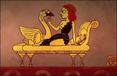 Quant à Léda, qui enfanta alors Pollux et Hélène, il lui a juste fait ...