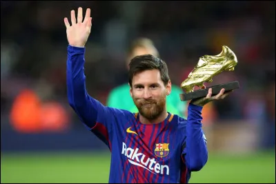Combien de Souliers d'or Messi a-t-il remportés ?