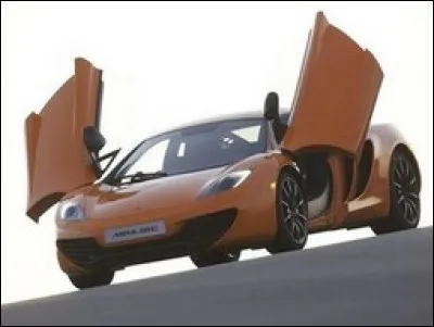Voici une supercar qui adopte l'ouverture en "aile de cygne". Quel est ce modèle original ?